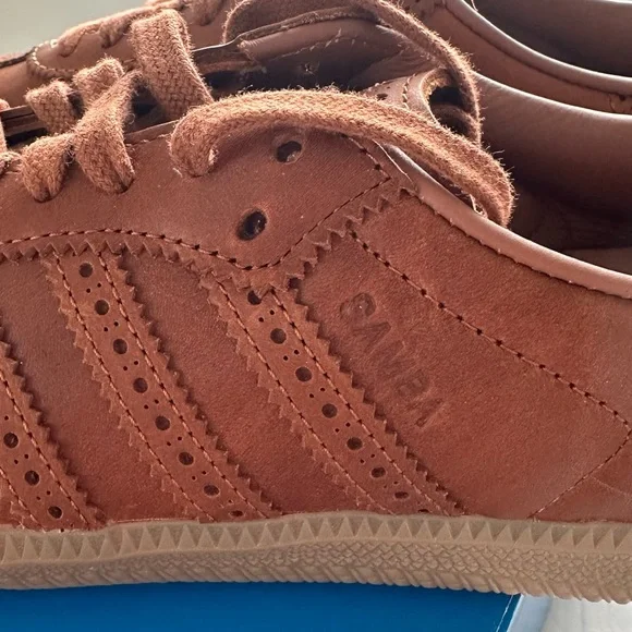 Woma size 6.5 samba camel adidas sneakers brand new - Picture 6 of 11
